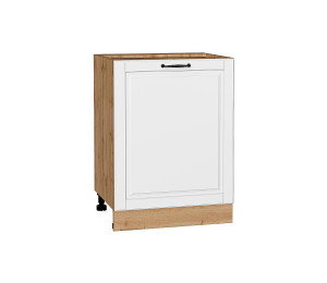 Шкаф нижний с 1-ой дверцей Дублин Special White/Дуб Вотан 816*600*478