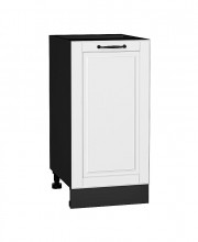 Шкаф нижний с 1-ой дверцей Дублин Special White/Graphite 816*400*478