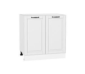 Шкаф нижний с 2-мя дверцами Дублин Special White/Белый 816*800*478