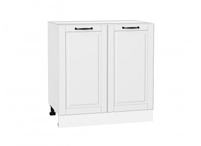 Шкаф нижний с 2-мя дверцами Дублин Special White/Белый 816*800*478
