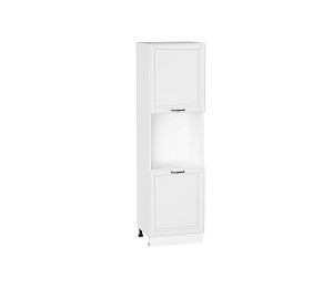 Шкаф пенал с 2-мя дверцами под технику Дублин Special White/Белый 2132*600*574