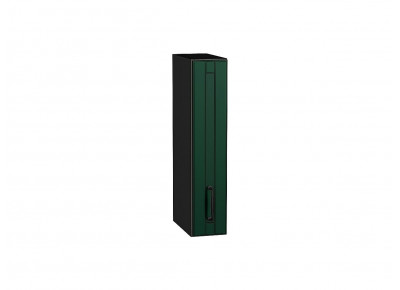 Шкаф верхний бутылочница Дублин Special Green/Graphite 716*150*318