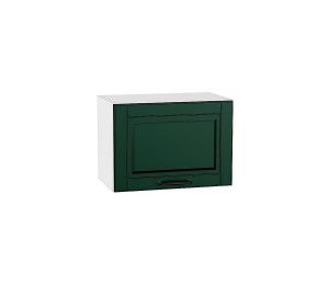 Шкаф верхний горизонтальный Дублин Special Green/Белый 358*450*318