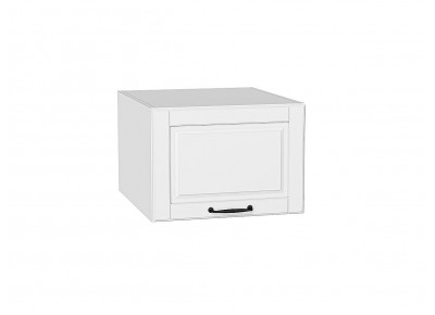 Шкаф верхний горизонтальный глубокий Дублин Special White/Белый 358*500*574