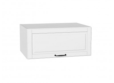 Шкаф верхний горизонтальный глубокий Дублин Special White/Белый 358*800*574