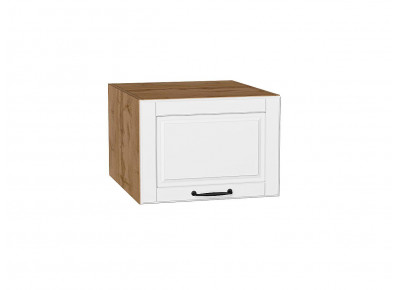 Шкаф верхний горизонтальный глубокий Дублин Special White/Дуб Вотан 358*500*574