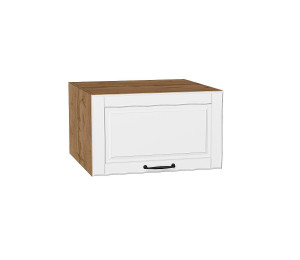 Шкаф верхний горизонтальный глубокий Дублин Special White/Дуб Вотан 358*600*574