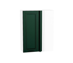 Шкаф верхний прямой угловой Дублин Special Green/Белый 920*700*345
