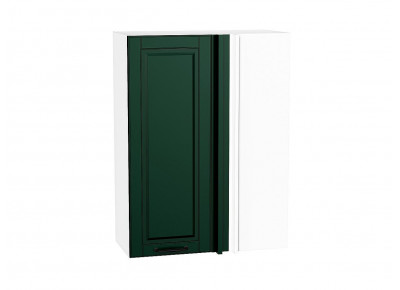 Шкаф верхний прямой угловой Дублин Special Green/Белый 920*700*345