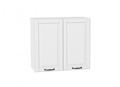 Шкаф верхний с 2-мя дверцами Дублин Special White/Белый 716*800*318