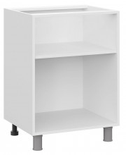 Кухонный гарнитур Модерн 240х160 см Белый / Черный матовый / Бланж