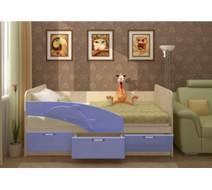 Кровать Дельфин МДФ 3D 1800х800