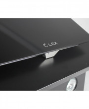 Наклонная кухонная вытяжка LEX Mini 500 Black