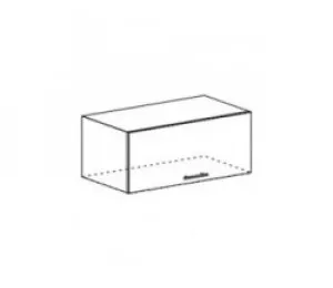 ШВГО 800 - Шкаф верхний горизонтальный открытый для кухни Валерия ШВГО 800 - Шкаф верхний горизонтальный открытый для кухни Валерия