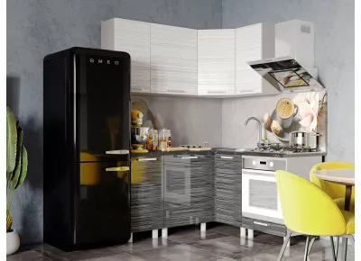 Угловой кухонный гарнитур Титан 160 х 160 см Угловой кухонный гарнитур Титан 160 х 160 см